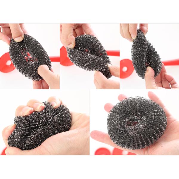 One Silk Technology Galvanized Scourer Ideal For Kitchen Pots And Pans