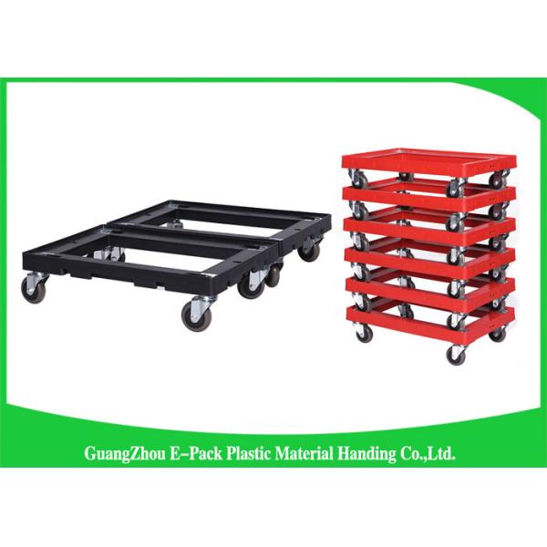 Platform Truck Plastic Moving Dolly With Strong ABS Construction PD Series