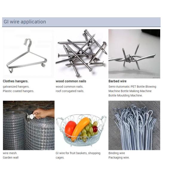 Binding Bwg18 Electro Galvanized Iron Wire 1kg Coil Weight