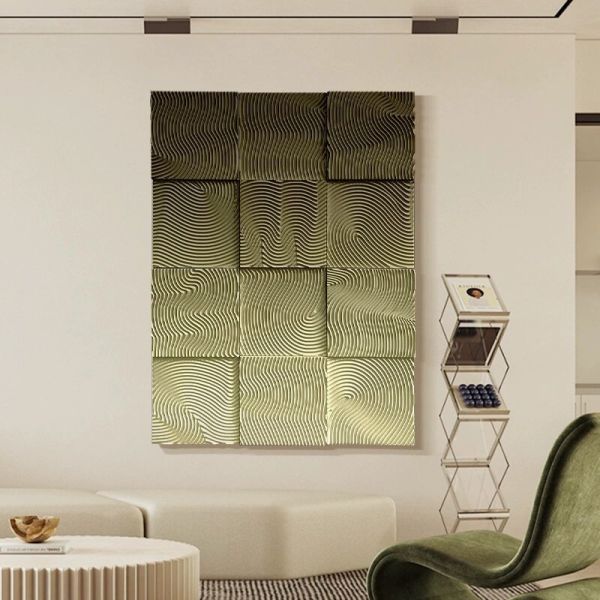 Upgrade your home Abstract Mixed Media Artwork Handmade Layered Texture