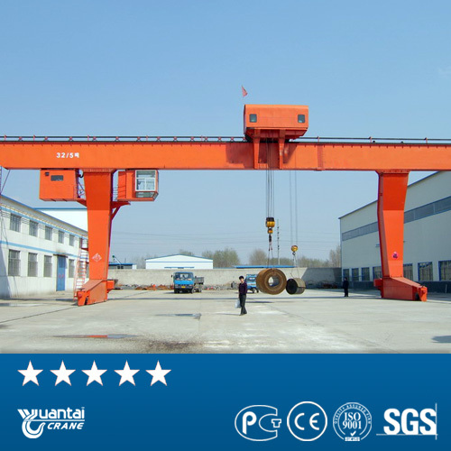 Yuantai Famous electric double girder Gantry Crane Without Overhanging
