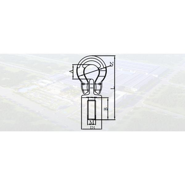 SLR292- G80 LIFTING EYE SCREW WITH OMEGA LINK