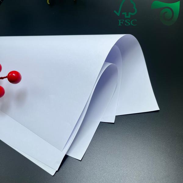 FSC 70gsm Recycle Pulp Cream Woodfree Paper For Notebook Uniform Thickness Smooth Surface