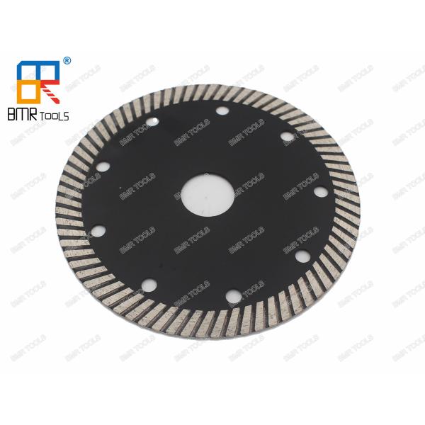 4" Fine Diamond Turbo Saw Blade Cutter Disc For Granite Marble Quartz Stone Concrete Dry Cutting