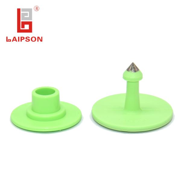 Small Passive Livestock Goat ID Tags , RFID Sheep Tags 860-960MHz Non Toxic
