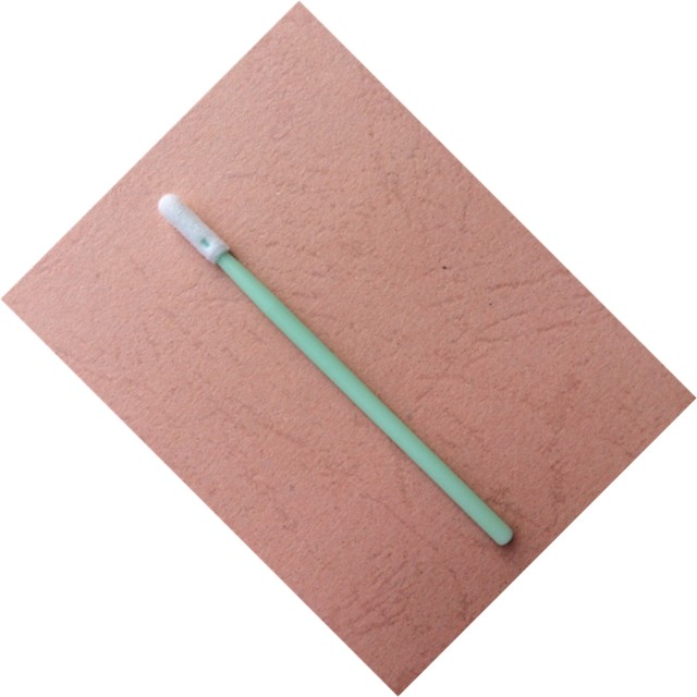 Buy cheap Small Green Stick ESD Safe Swabs , Open Cell Cotton Tipped Swabs TX742B product