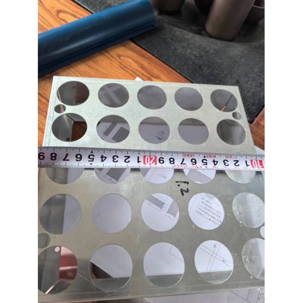 30 Hole Perforated Metal Sheet Precision CNC Processed Customizable Size Material