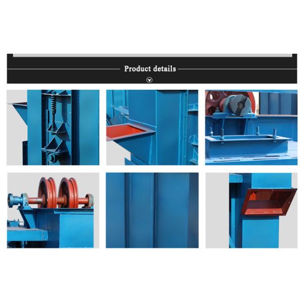 Professional Chain Bucket Elevator Conveyor Deep Hopper Or Shallow Hopper