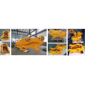 Rotatable Fully Automatic Quick Hitch with Customizable Parameters for