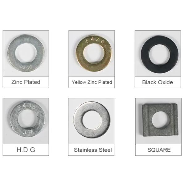 Manufacturer DIN125 Flat Washer M5 M6 M8 M10 Stainless Steel 304 316