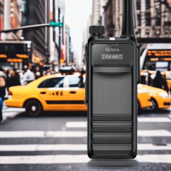 HP700 DMR Walkie Talkie UHF VHF 5W IP68 Dustproof Waterproof