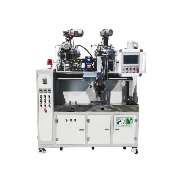 380V 50Hz Rotary Pleating Machine PLM-PU-2 Double Station PU Glue Injection Machine