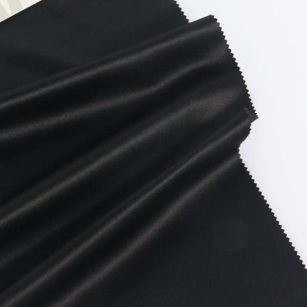 Smooth and firm down jacket/backpack recycled polymer shape memory fabric