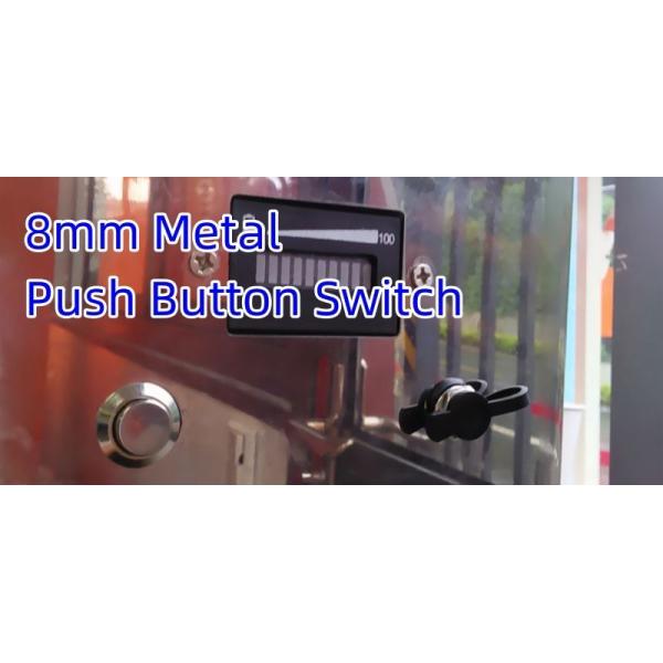 Home Appliance Metal Push Button Switch Momentary 14nm Waterproof Push Button Switch
