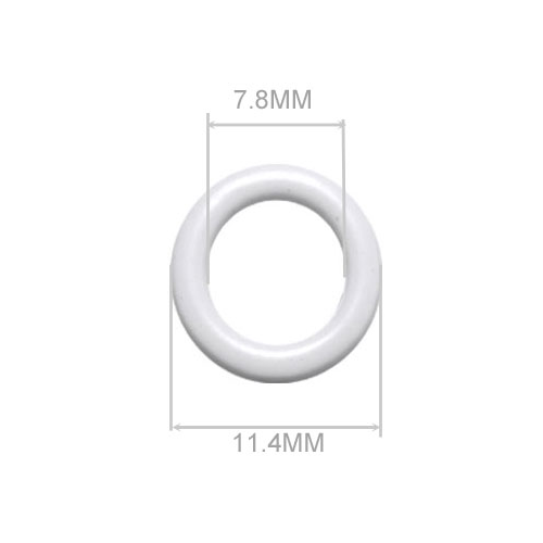 Strong Hardness Bra Adjuster Slider 7.8mm O Shape For Underwear