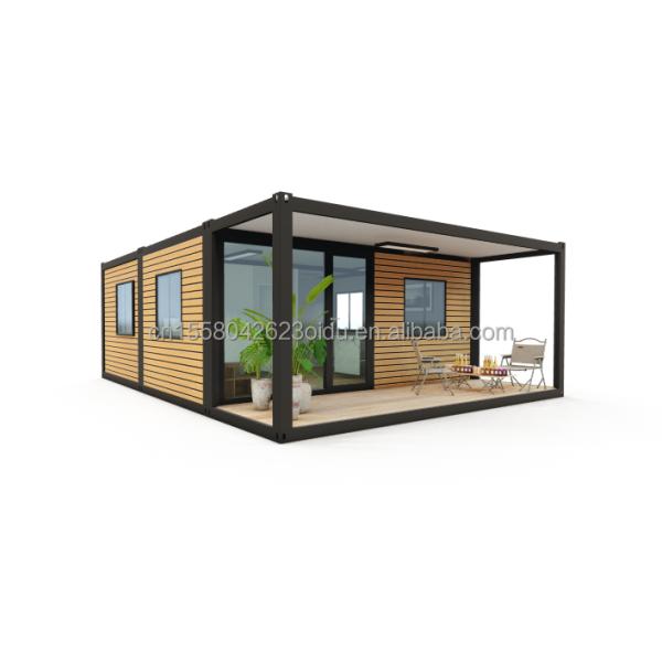 Plant Container House Movable Prefabricated House with 50/75/100mm Wave Sandwich Panel