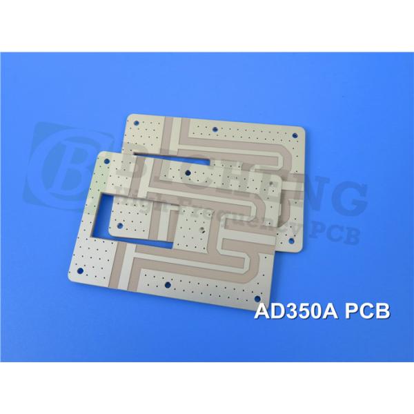 2-layer AD350A PCB 0.8mm 30mil Immersion Silver No Silkscreen