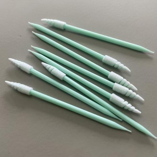 Professional TX751 Spiral Foam Tip Swabs Precision Gap Cleaners for Electronics Industrial Use