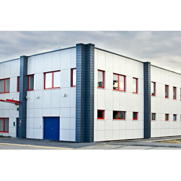Custom Size Steel Structure With Mezzanine Floor For Office Storage Integrated Building