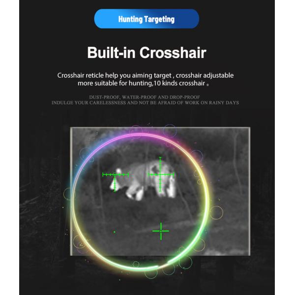 RS3 Thermal Imaging Scopes Black Hot Wifi Sight Rifle Scope Attachment