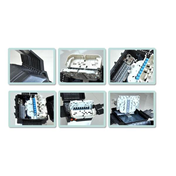 Low Return Loss Fiber Optic Distribution Box FTTH Outdoor Waterproof Terminal Box