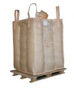 China Square Baffle Bulk Bag Formstable Jumbo Bag 500kg - 2000KG on sale