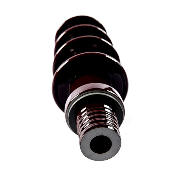 Electrical Porcelain Transformer Bushings Outdoor Brown Ceramic Insulator Customized