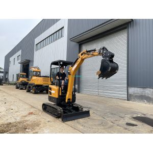 CE Certificate 2 Ton Hydraulic Mini Excavator 0.07m3 Bucket