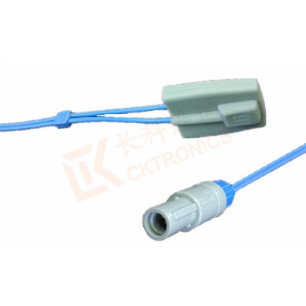 General 7 Pin Reusable Pediatric Spo2 Sensors Silicone Soft Tip