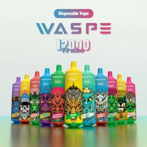 Buy cheap Waspe 12000 Puffs Big Puff Vape E Cig Box Mods  20ml Pre-filled ejuice 0.8ohm Coil product