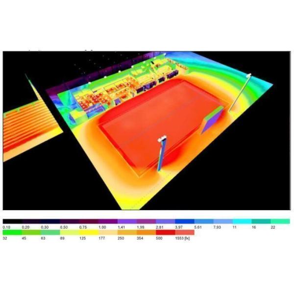 Interior Parking Lighting Fixture LED Tri Proof Light 50W IP65 IK08