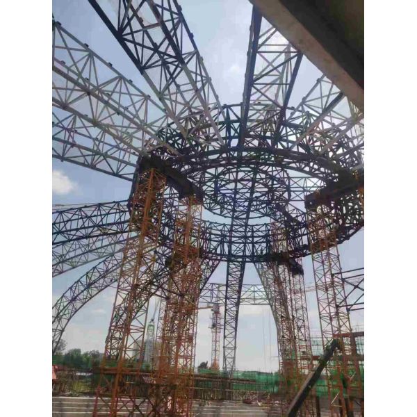 Fireproof Powder Coated Custom Design Commercial Steel Frame Building