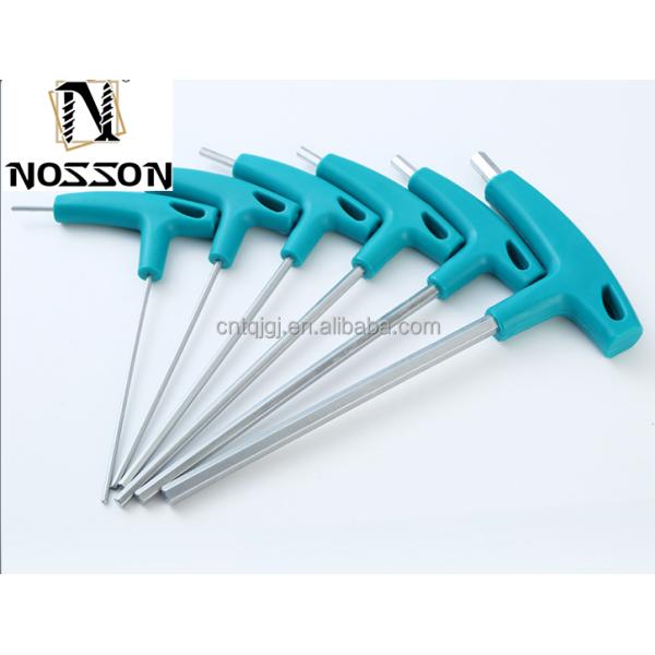 Durable L-shaped Hex Wrench Set Carbon Steel 3mm 4mm 5mm 6mm Industrial Grade Allen Key Set Max Torque Capacity 2000lb-ft