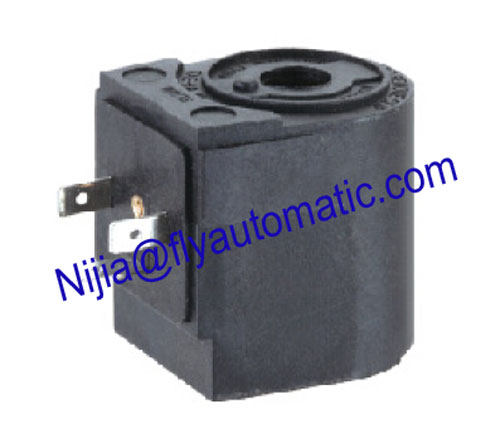 24V DC Solenoid Coil for 2/2 Way Pulse Jet Valve , Inner Diameter 11mm High 45.7mm