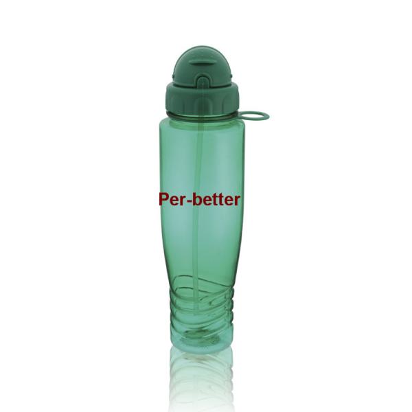 750ml Tritan water bottle with straw