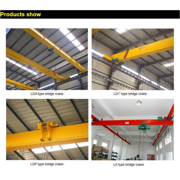 Electric Steel Workshop Overhead Crane / 10 Ton Electric Overhead Travelling Crane