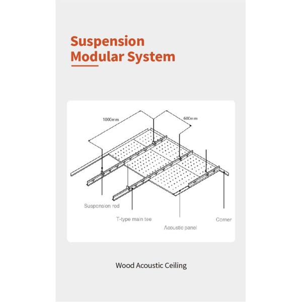Micro Perforated Acustic Panels Sound Absorption And Decoration Ceiling System