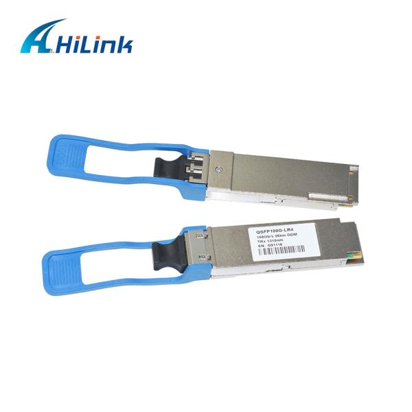 100G QSFP28 Optical Transceiver Module LR4 1310nm 25KM 4 Channels LAN WDM Dual LC 25KM Ethernet