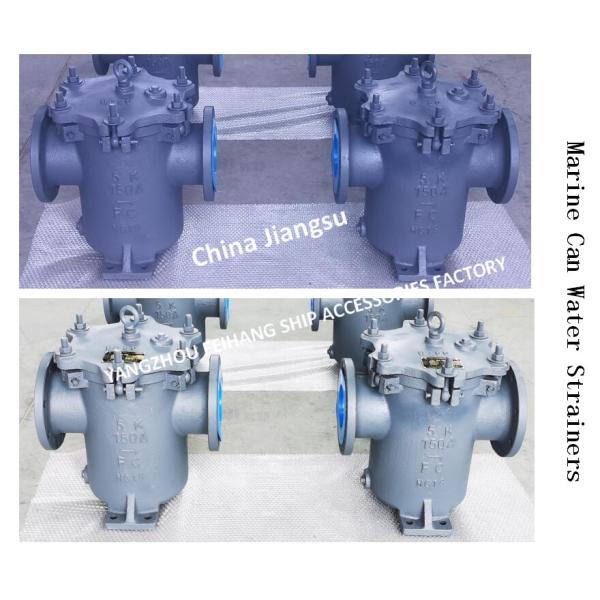 HIGH EFFICIENCY FILTRATION-CAN WATER STRAINERS 5K-150A S-TYPE JIS F7121