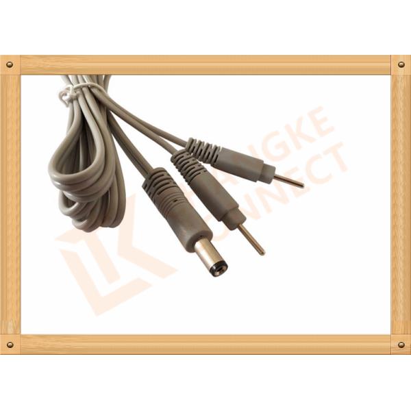 DC 5.5 Tens Unit Cables To 2.0 2 Pin Medial Tens EMS Electrode Lead Wires