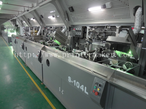 4 Color Fully Automatic UV Screen Printing Machine