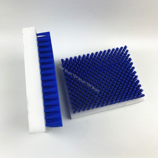 High Density PVC base Nylon Lath Brush CNC Machine Sealing Brush