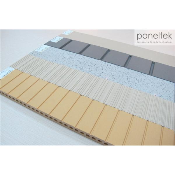 Self - Cleaning Terracotta Facade Panels For Building Rainscreen System