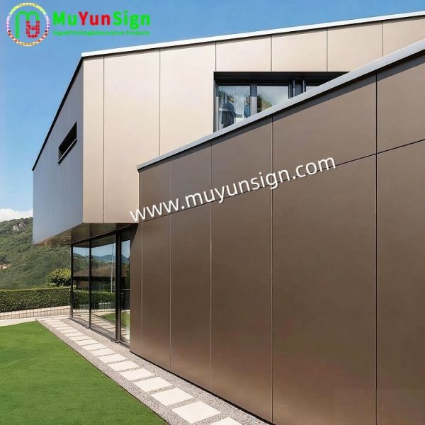 Durable Aluminum Composite Panel with 3mm and 4mm Thickness Featuring Two Aluminum Skins and a Lightweight PE Core for Facade Applications