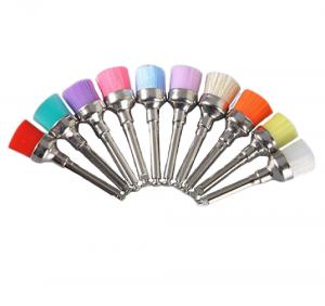 China Disposable Latch Type Dental Polishing Cup , Dental Prophy Brushes With Multi Colors on sale
