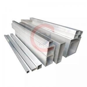 China Electrophoresis 6061 Aluminum Square Tube 1mm Aluminium Hollow Box Section on sale