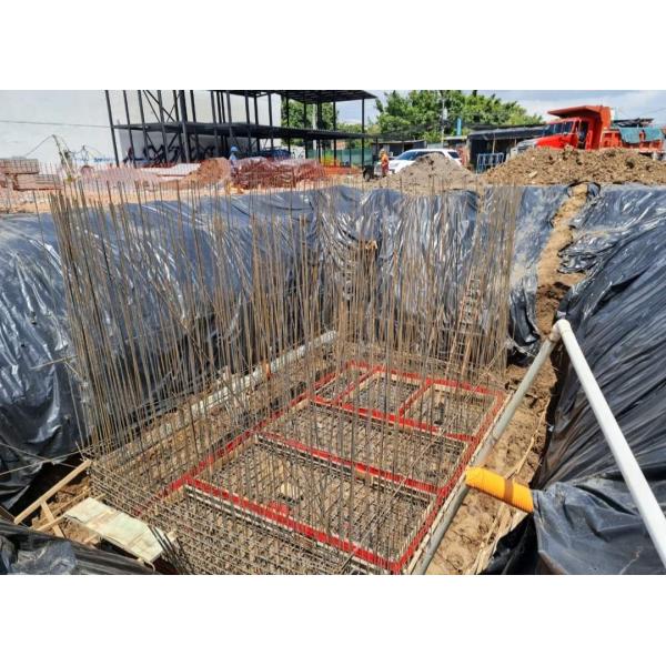White Polyester Core Material 200mm Width PVC Water Stop Belt for Concrete Joint Sealing