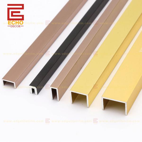  U Channel Aluminum Tile Trim