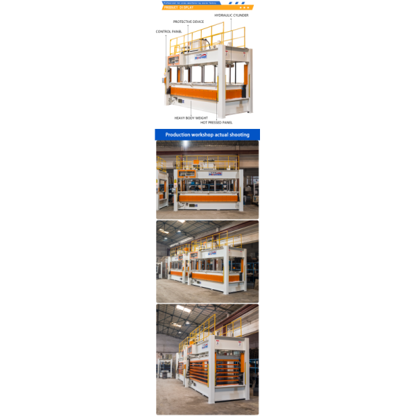 120T Hot Press Machine Multi Layer Foam Insulation Board Press Machine