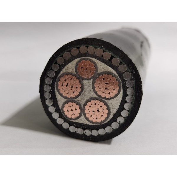 YJV 0.6/1KV 3*25+2*16 Low Voltage Cable XLPE Insulated PVC Sheath Power Cable